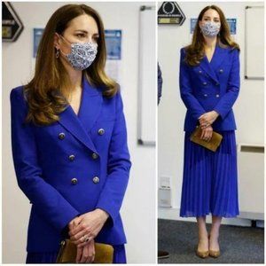 ZARA DOUBLE BREASTED BLAZER BALMAIN STYLE